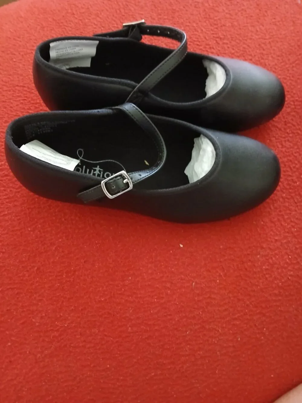 Revolution U-Shell Tap Shoes Black Size 4.5A